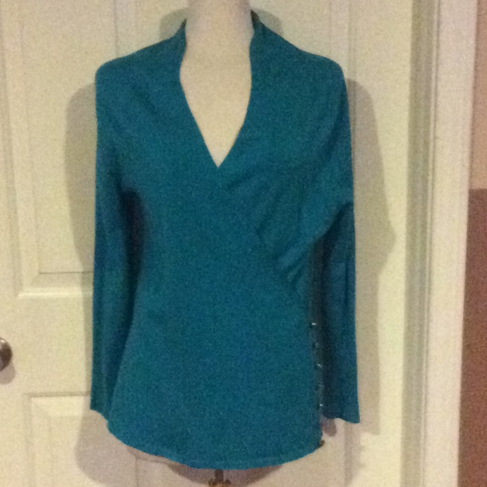 Turquoise Sweater By Red